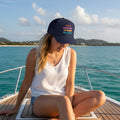 "It's a Good Day to Drink on a Boat" Trucker Hat — Retro Foam Trucker
